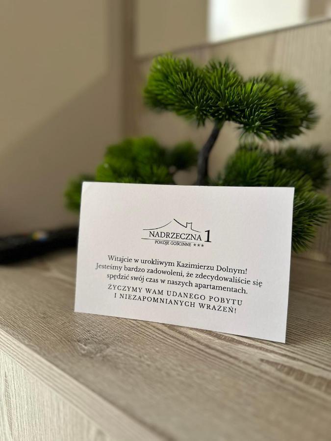 Pokoje Goscinne Nadrzeczna Kazimierz Dolny Exterior foto